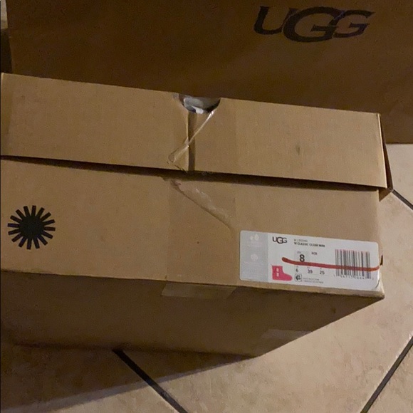 Women’s UGG CLASSIC CLEAR MINI ROCK ROSE #8 - Picture 11 of 13